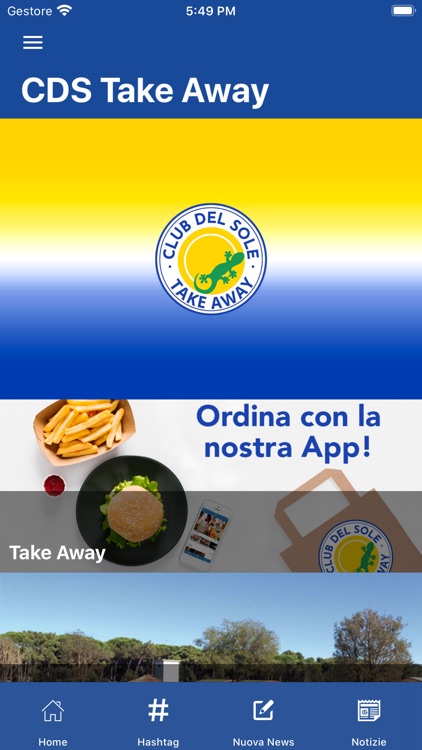 Club del Sole Take Away