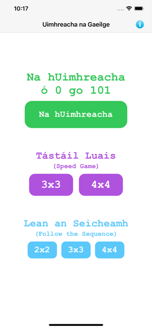 Uimhreacha: Numbers in Irish