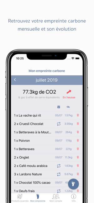 Karbon Scanner écologique On The App Store