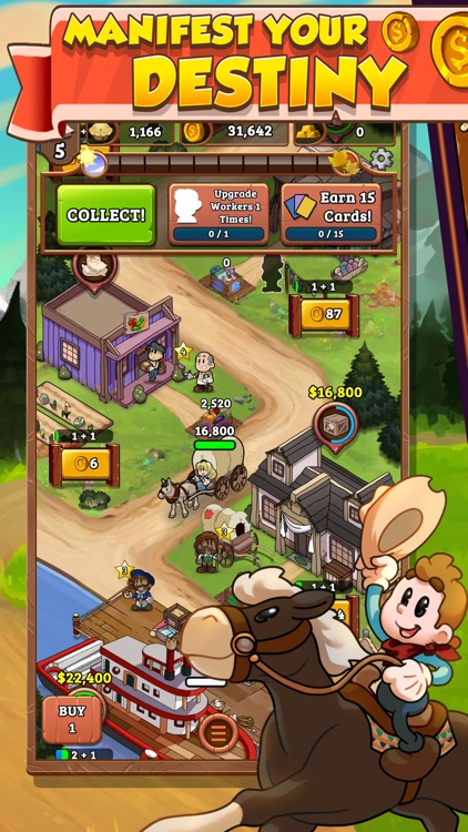 Idle Frontier: Western Tapper screenshot-0
