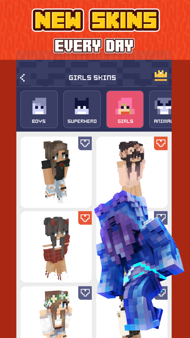 Skins Fusion for Minecraft screenshot 3