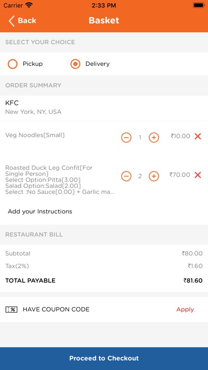 FoodOrder Customer screenshot-4