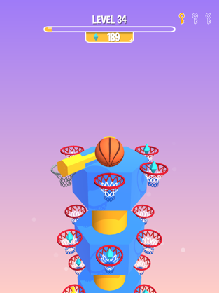 Basket Bang 3D, game for IOS