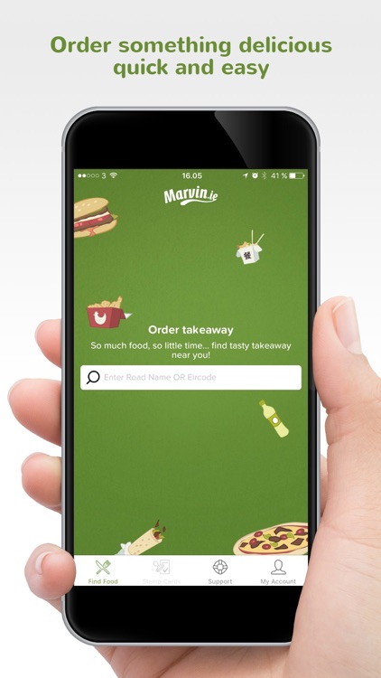Marvin.ie - Order Takeaway