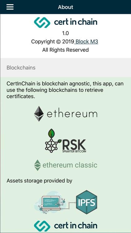 CertInChain