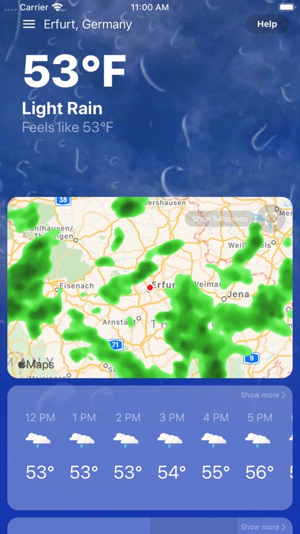 Weather ℉
