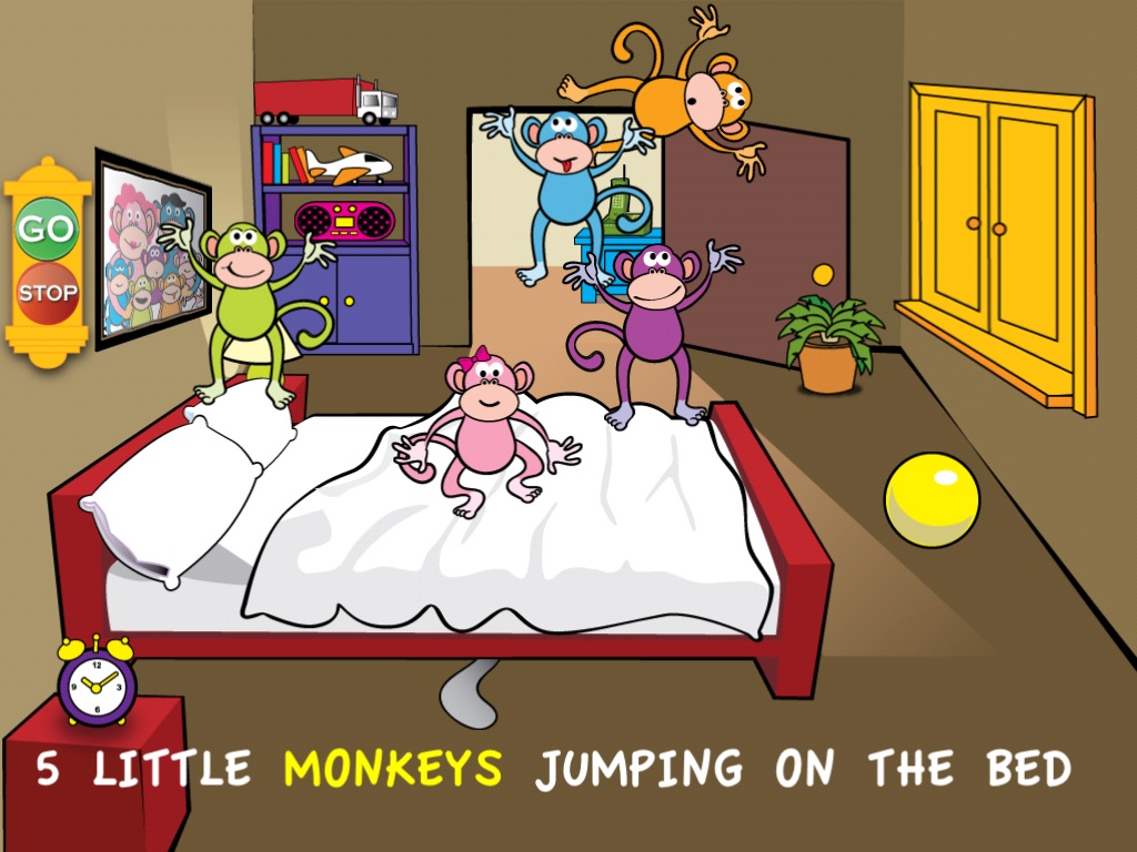 Five Little Monkeys HD screenshot 2