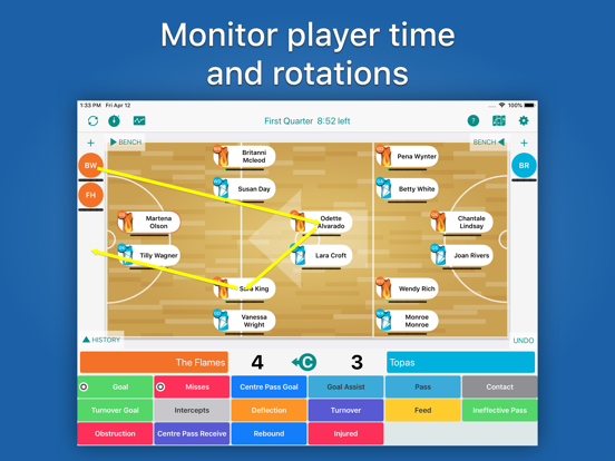 Great Coach Netball screenshot 2