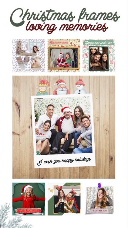 Christmas Frames Collage Maker