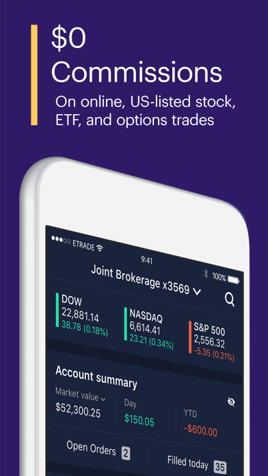 Power E Trade Advanced Trading By E Trade Securities Ios United