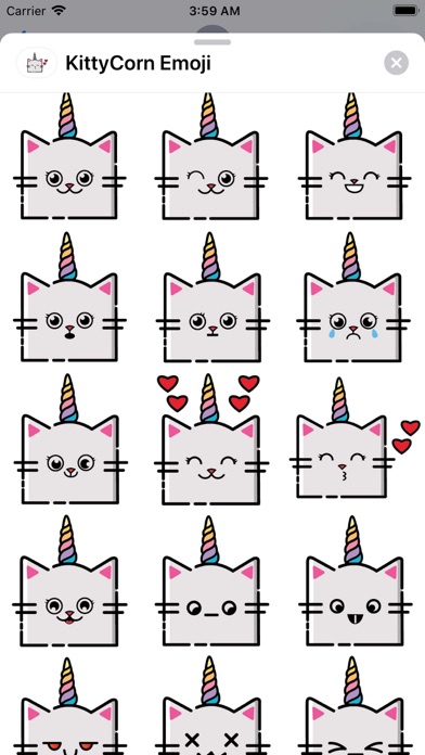 KittyCorn Emoji screenshot 3