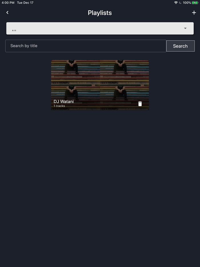 DJ Watani for Artists