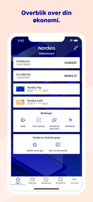 Nordea Mobile - Danmark(圖1)-速報App