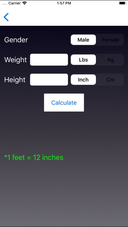 Body Health Calculators