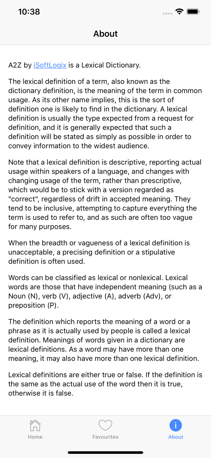 A2Z Dictionary