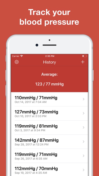 Blood Pressure Tracker+