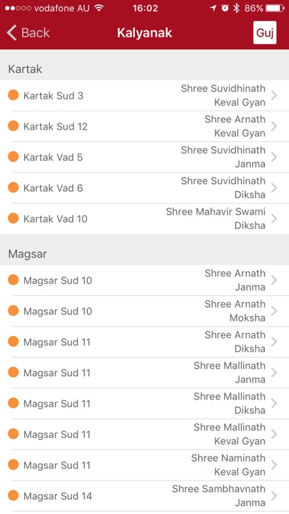 VJSS Jain Panchang screenshot-4