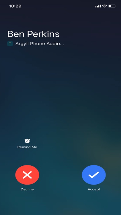 Softphone - The Argyll Club