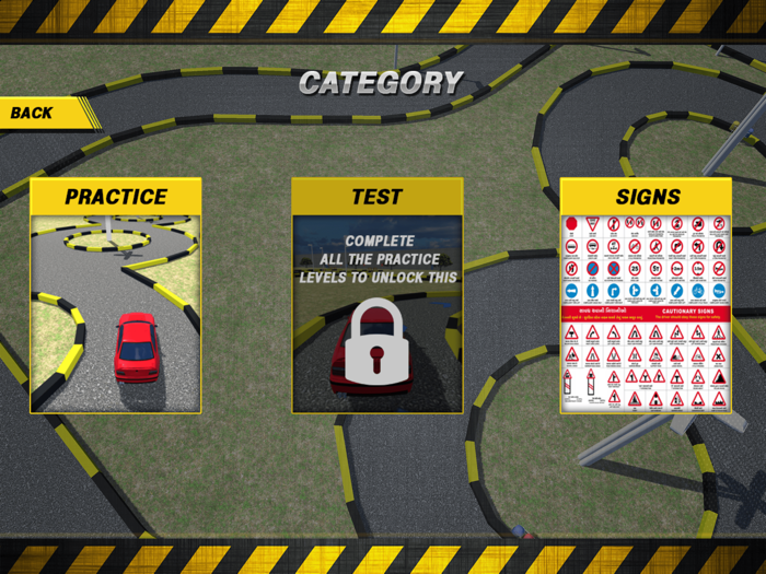 RTO DRIVING TEST SIMULATOR