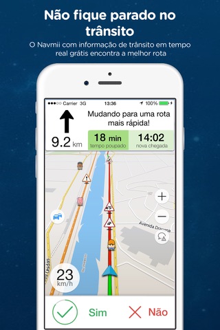 Navmii Offline GPS South Korea screenshot 2