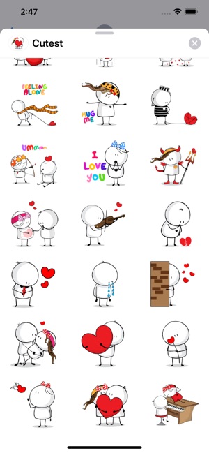 Cutest Love Making Sticker Emo(圖3)-速報App