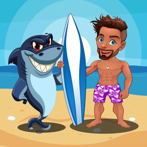 Shark Surfer - No Escape Icon