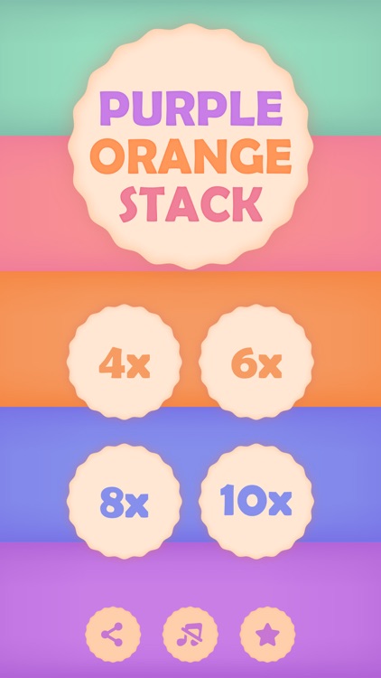 Purple Orange Stack screenshot-4