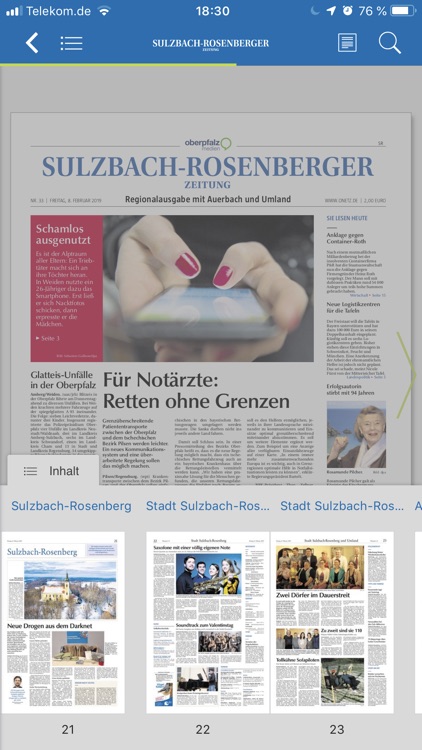 Sulzbach-Rosenberger Zeitung