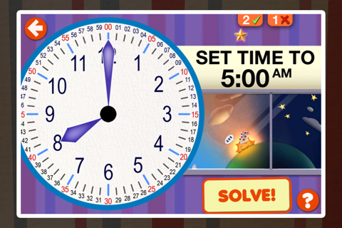 Interactive Telling Time - náhled