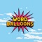 Pop the balloons with letters within the given time, complete all the letters in the word