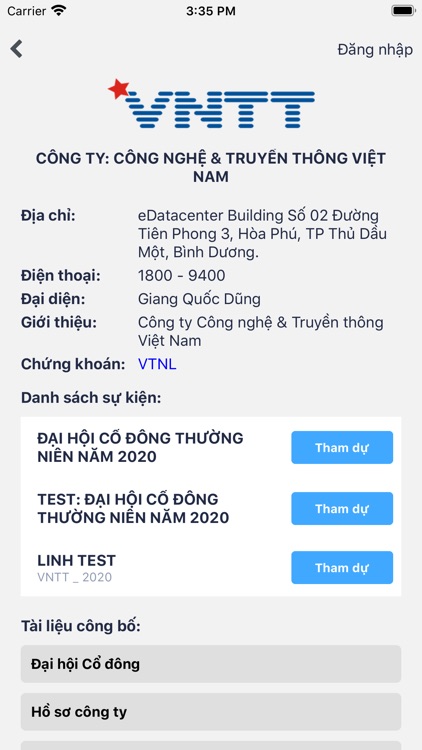 Đại hội cổ đông