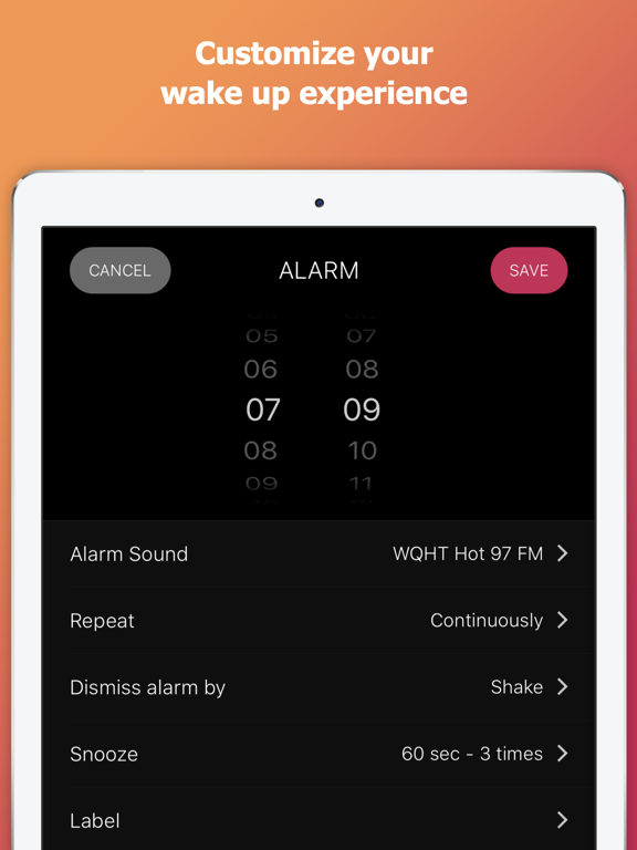 Alarm Clock App: myAlarm Clock screenshot 2