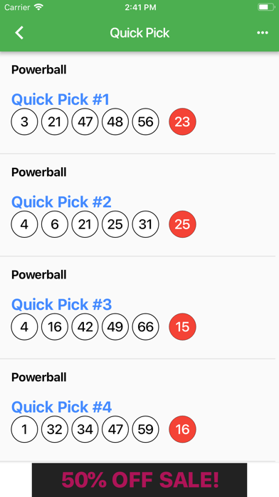 LA Lottery Results screenshot 3