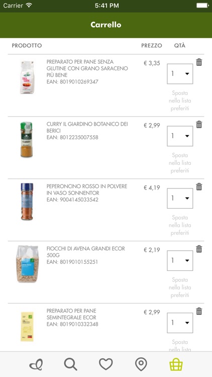 Lista della Spesa - NaturaSì