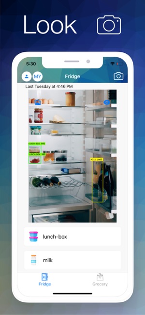 4° view - fridge camera