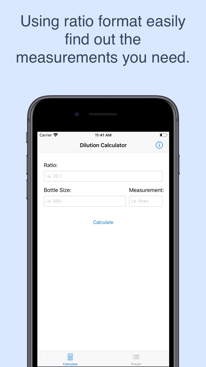 Dilution Calculator