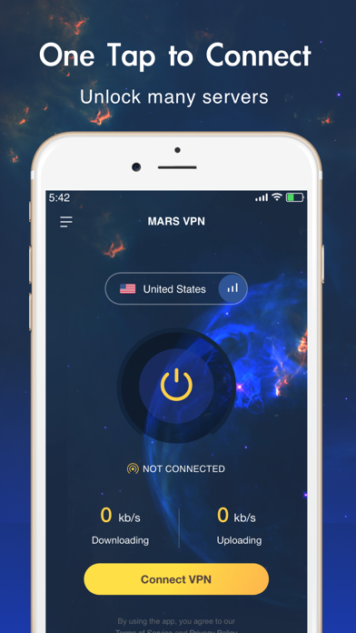 Mars VPN screenshot 2