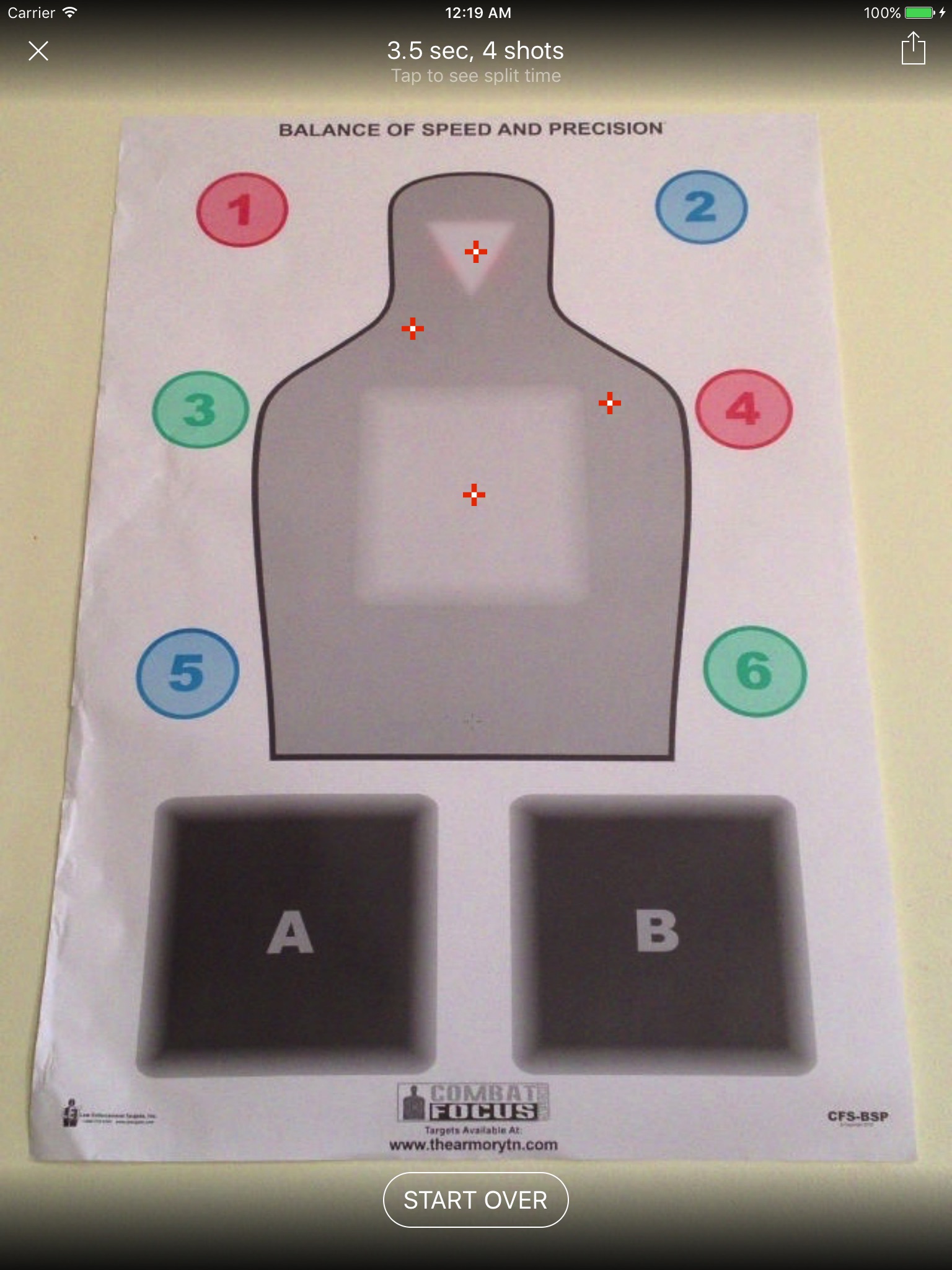 iDryfire Laser Target System screenshot 3