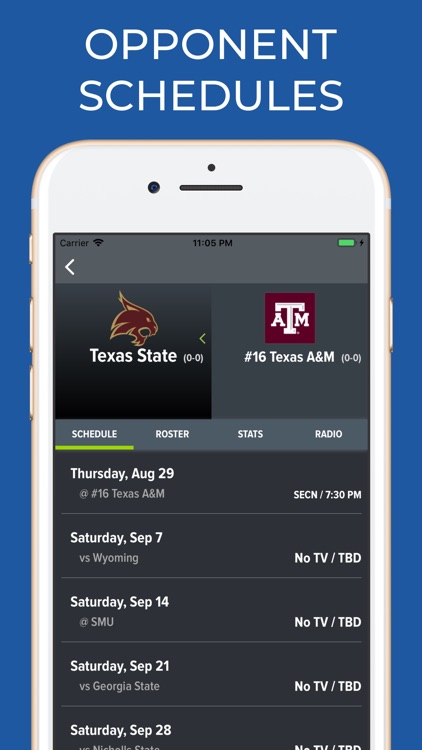 Texas A&M Football Schedules screenshot-6