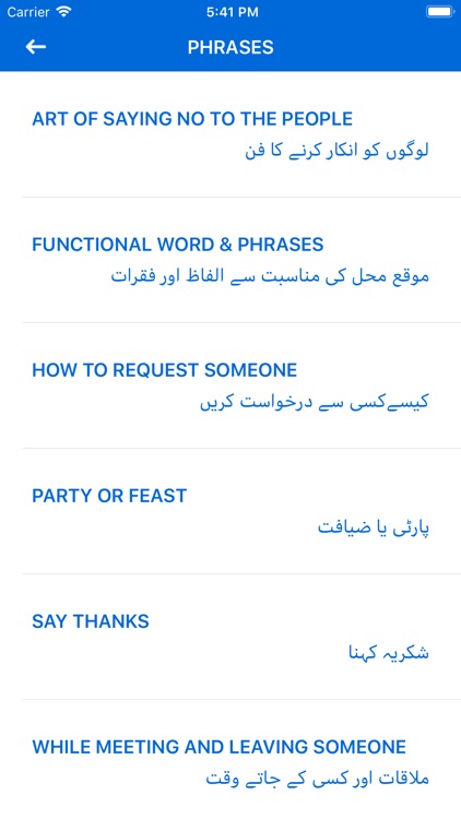 Learn English from Urdu screenshot-5