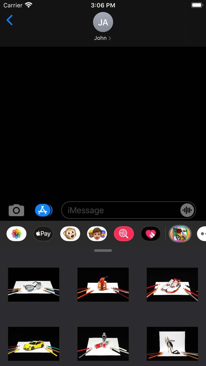 AR 3D Drawing Stickers