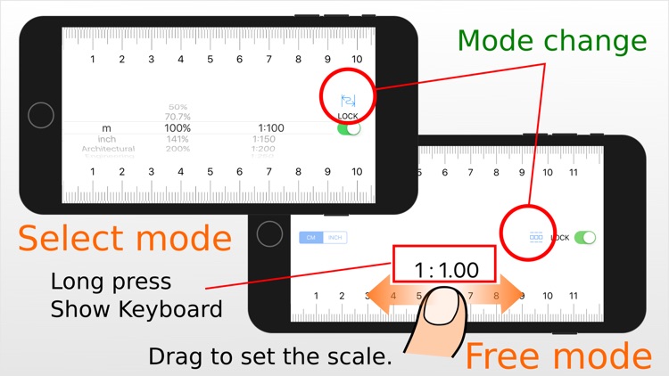 Scale Ruler - various scales