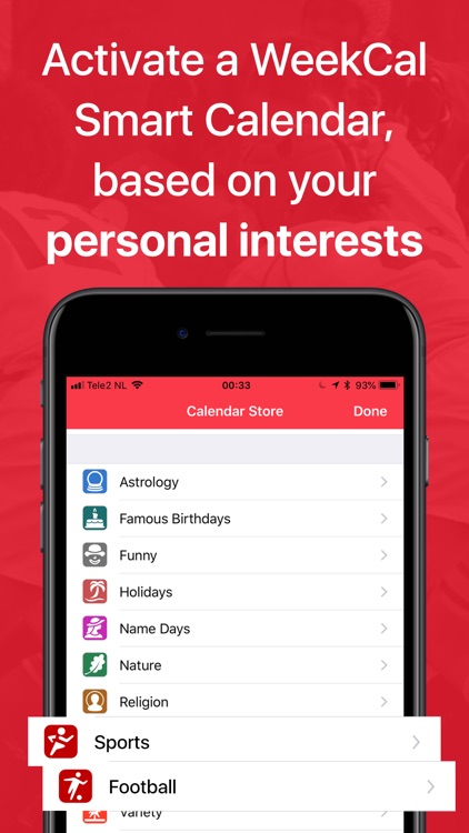 WeekCalendar screenshot-3