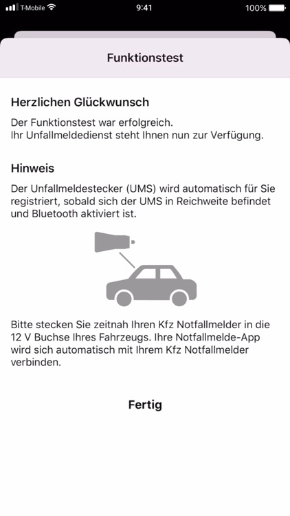 ERGO Kfz Notfallmelde-App screenshot-3