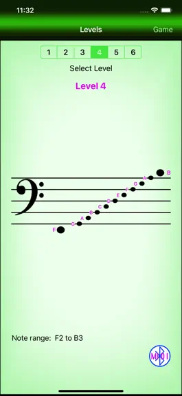 Game screenshot Speedy Note: Bass Clef hack