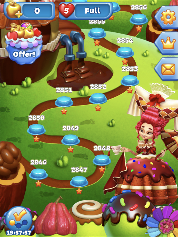 Fruit Land - match3 adventure iPad app afbeelding 2