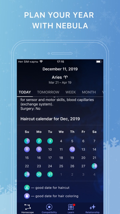 Nebula: Horoscope & Astrology