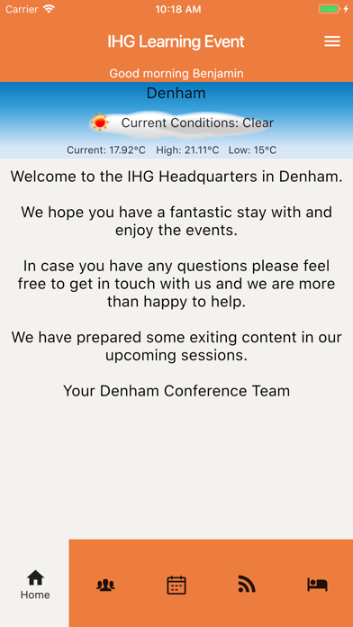 Ihg Denham Head Office Address