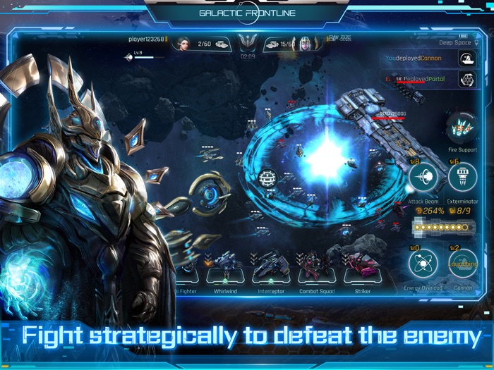 Galactic Frontline：リアルタイム SFスト