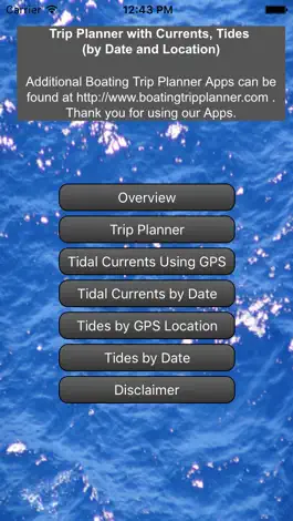 Game screenshot Gulf Trip Plan w/Current+Tides mod apk